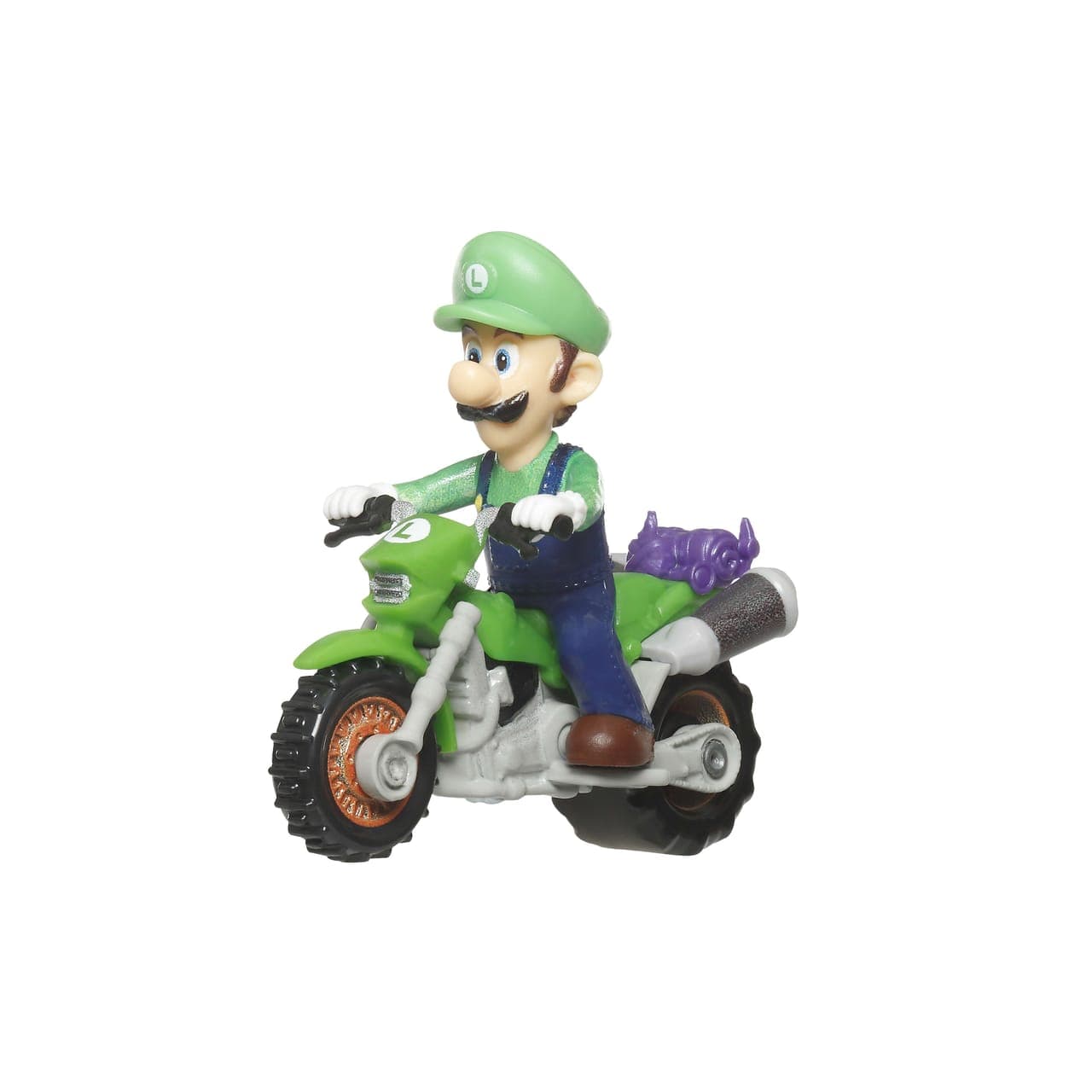 Luigi x Green Motocross Bike